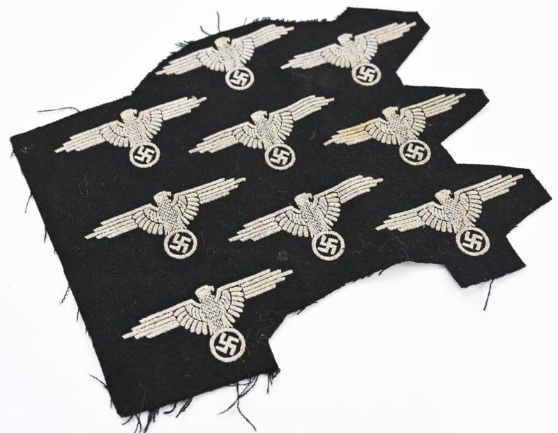 German Waffen-SS Sleeve Eagle Roll part
