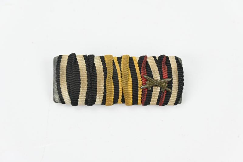 German WW1 3-Piece Medal Ribbonbar
