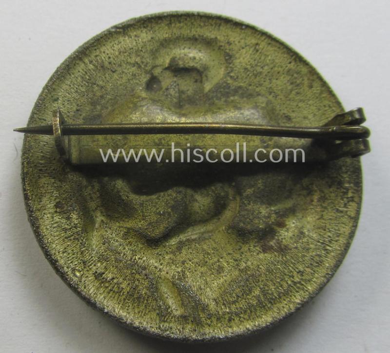 WH (Kriegsmarine) specific lapel-pin for female WH naval signal-staff ie. 'Dienstbrosche der Marinehelferinnen'