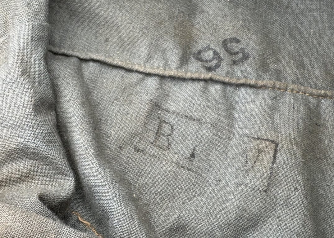 Kriegsmarine Tropical Field Cap (Tropenfeldmütze) – 'BAW' Marked