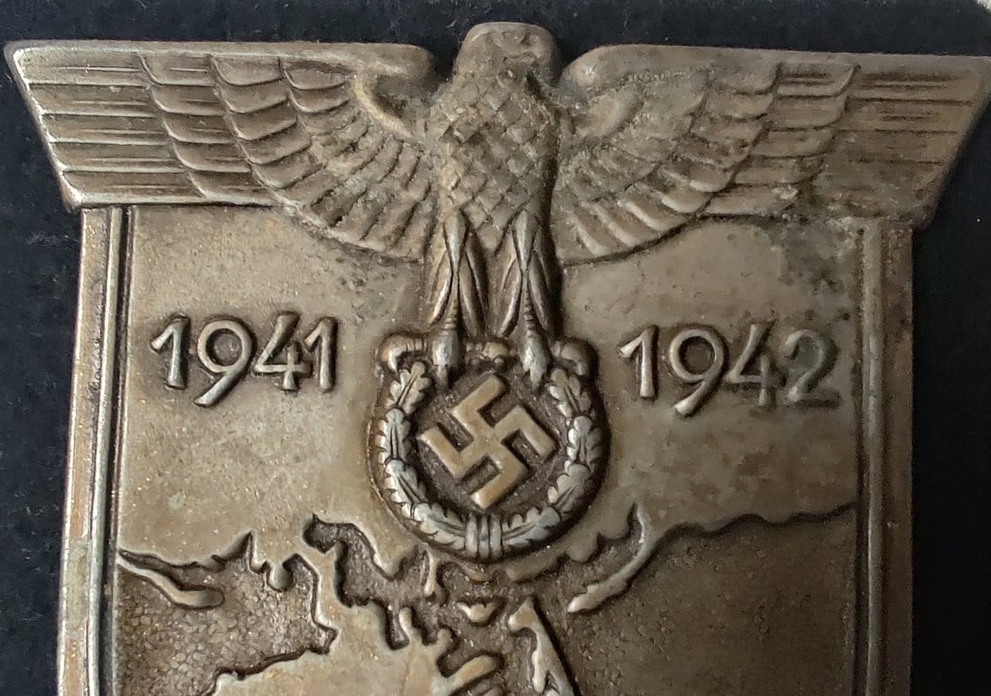 WH (Heeres or Waffen-SS) Panzer 'Krim' campaign shield