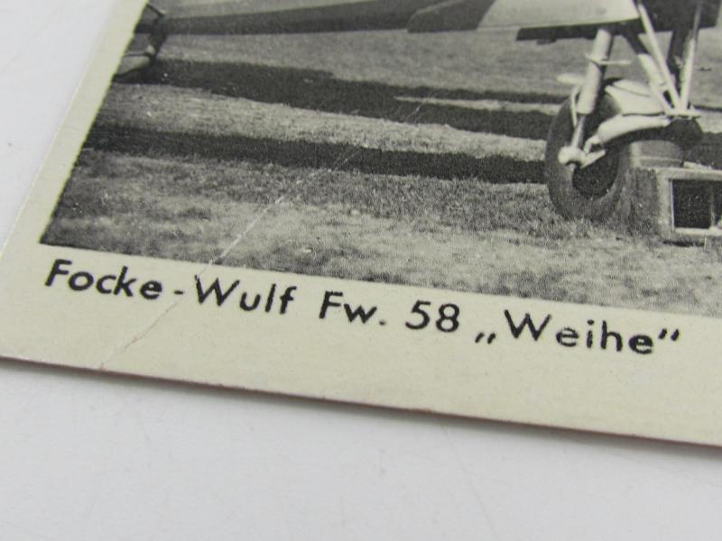 Postcard Focke Wulf fw 58  ,,Weihe"