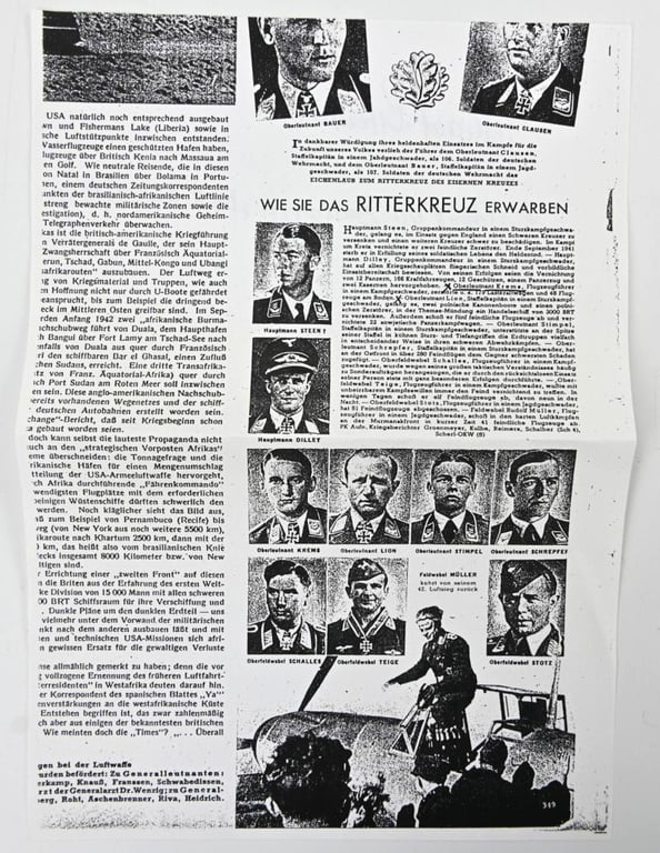 Signature of Luftwaffe KC Recipient 'Gerhard Krems'