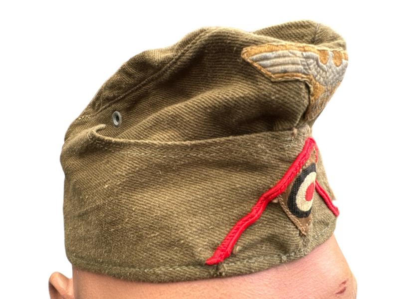 Wehrmacht Heer ( Afrikakorps ) M34 Tropical Overseas Cap – Artillery - Clemens Wagner 1942