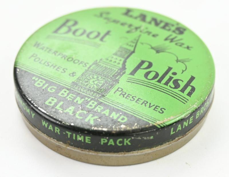 British WW2 Boot Polish Tin Can