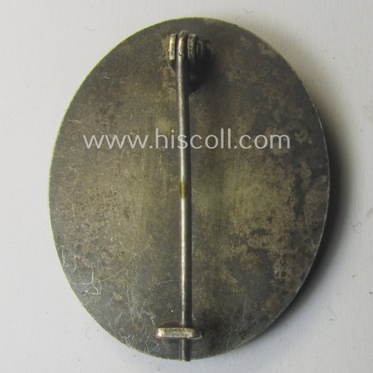 'Verwundeten-Abzeichen in Silber' (being a typical non-marked- and/or 'Buntmetall'-based example)