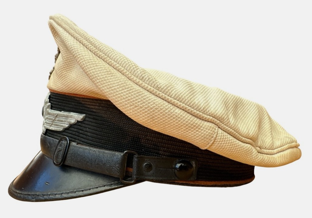 Luftwaffe Tropical EM/NCO Visor Cap for Flying Personnel by "EREL"