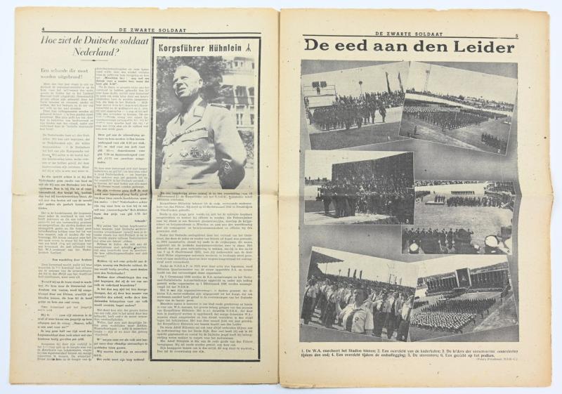 Dutch / Waffen-SS 'Zwarte Soldaat' Newspaper