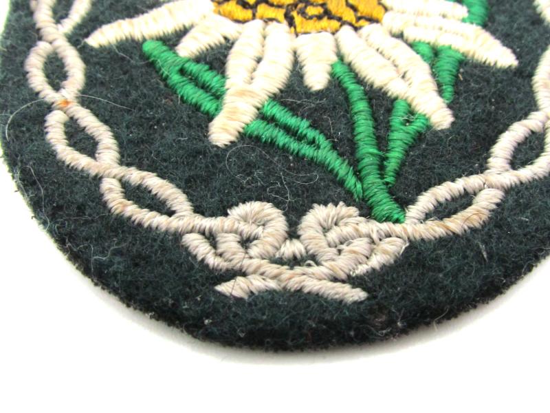 Wehrmacht Gebirgsjäger Edelweiss sleeve badge