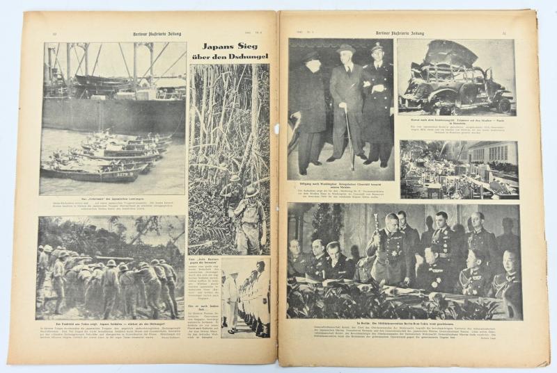 German Berliner Illustrierte Zeitung Newspaper 1942