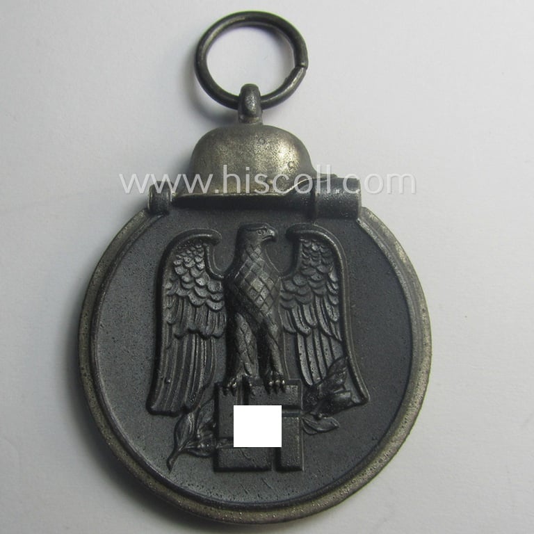 Medal-set: 'Winterschlacht im Osten 1941-42' being a clearly maker- (ie. '110'-) marked specimen by the maker: 'Otto Zappe - Gablonz'