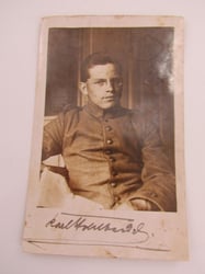 WW1 German Postcard Portrait From a Soldier