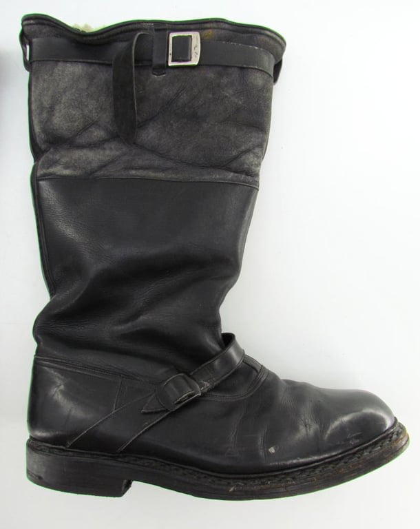 Luftwaffe pilot flight boots