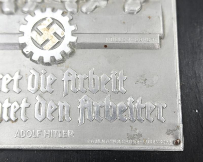 German DAF Wall Plaque