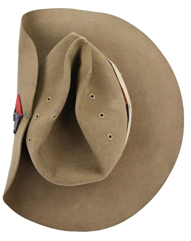 British WW2 Slouch Hat 'RWAFF' 1941