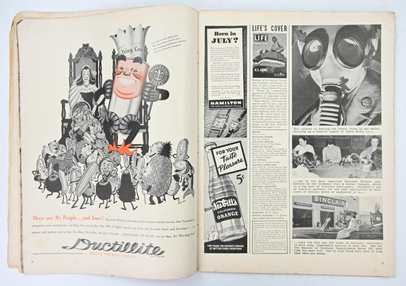 US WW2 Life Magazine July 1941