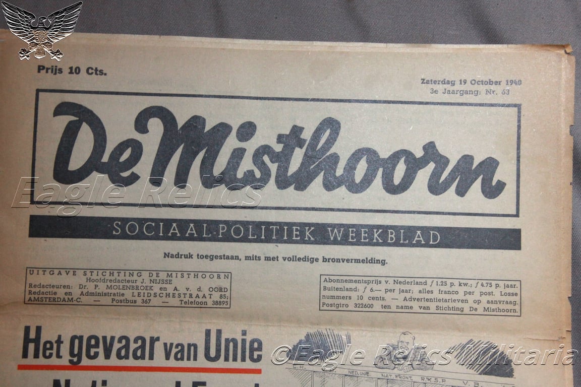 "De Misthoorn" Anti - Simatic Dutch Publication