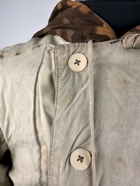 Waffen-SS reversible winter parka in oak leaf autumn pattern camouflage