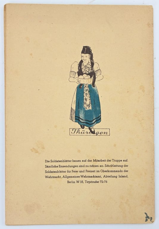 German WH Soldier Magazine