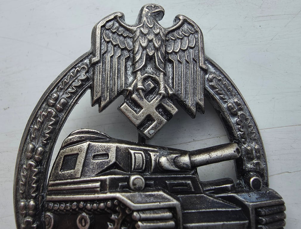 Panzer Assault Badge numbered 50, Gustav Brehmer
