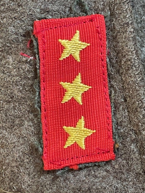 WONDERFUL ORIGINAL WWII JAP OTHER RANKS 4 POCKET TUNIC RANK OF PRT.