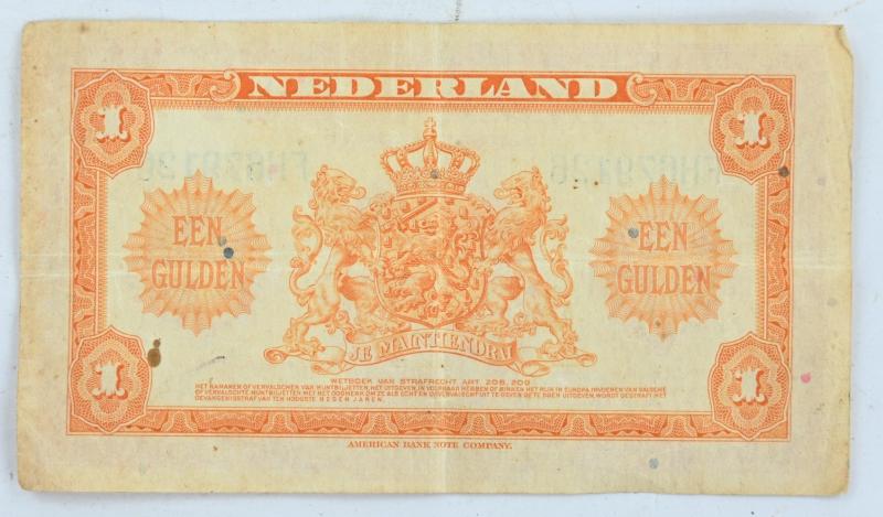 US WW2 Allied Invasion Banknote 'Holland'
