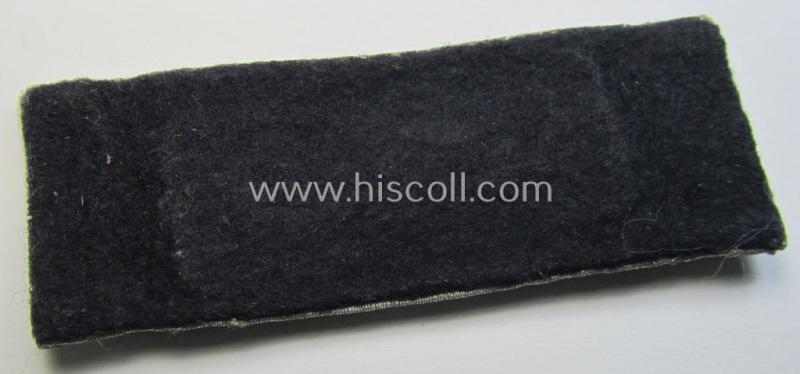 Stunning, 'Sonderabzeichen für das Niederkämpfen von Panzerkampfwagen usw. durch Einzelkämpfer in Silber' (ie. tank-destruction badge ie. TDB in silver) that comes in an overall very nice condition