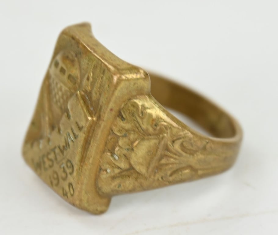 German WH Canteen Ring 'Westwall 1939/40''