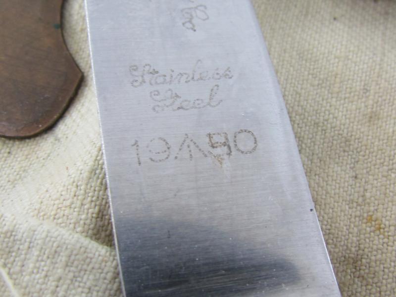 British WWII Wash Roll Kit