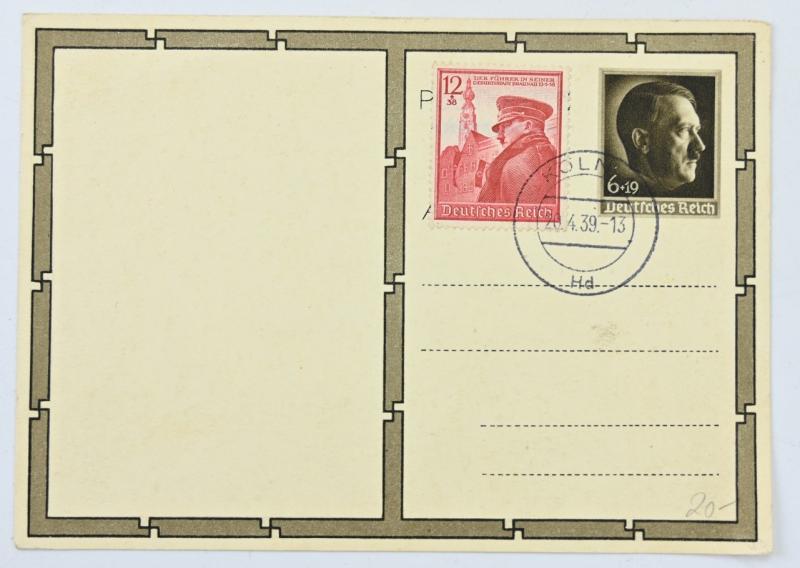 German Adolf Hitler Postcard