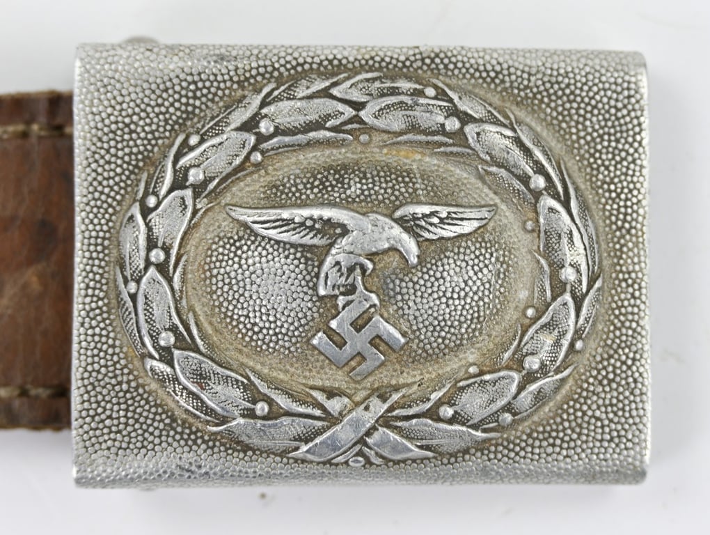 German LW Crank Catch Beltbuckle with Tab 1937