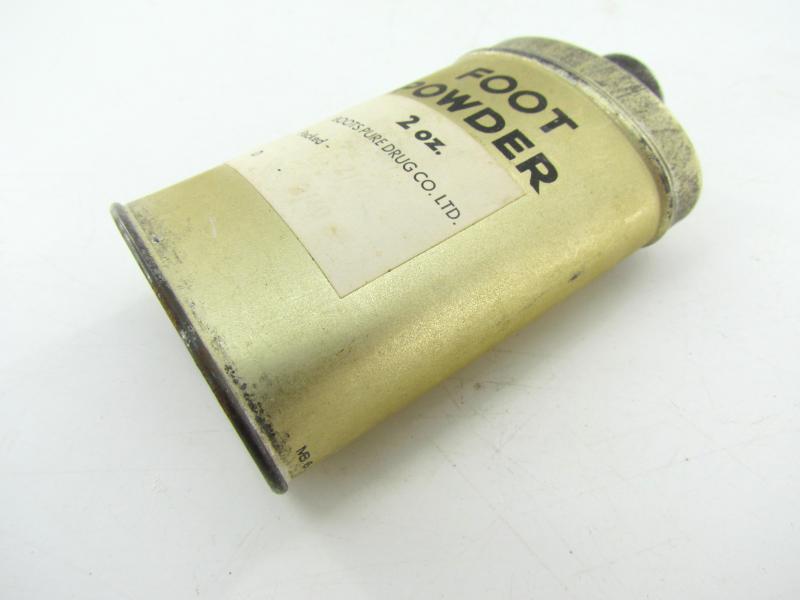 British WWII Foot Powder