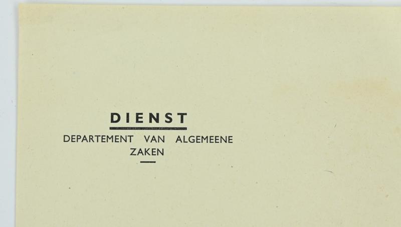 Dutch NAD Paper Form
