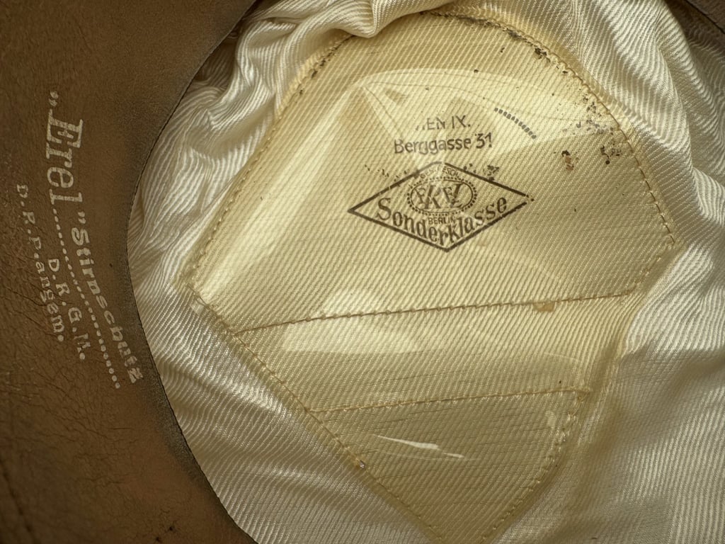 Luftwaffe Tropical EM/NCO Visor Cap for Flying Personnel by "EREL"