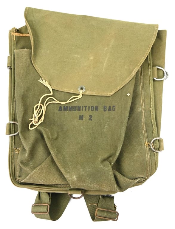 US WW2 M2 Ammunition Bag Backpack