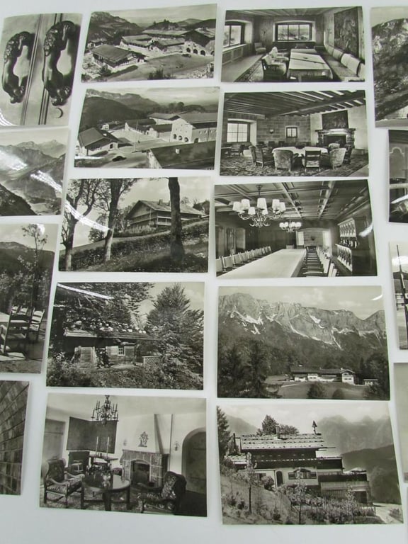 20x photo's Of Hitlers Berghof Residende