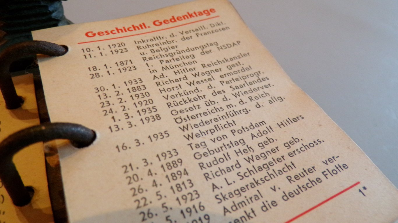 "Tebe" private calender 1940