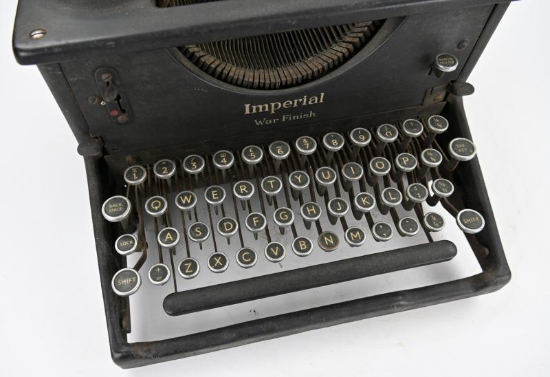 British WW2 Imperial 50 TypeWriter 'War Finish'