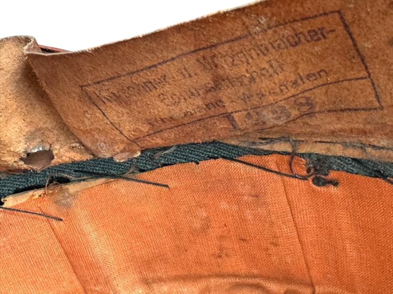 Wehrmacht (Heer) EM/NCO infantry visor cap