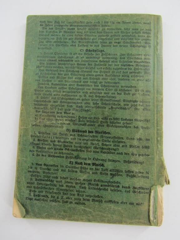 Die Soldatenfibel' Instruction Booklet 1936