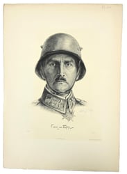 German Third Reich Litho 'Franz Ritter von Epp'...