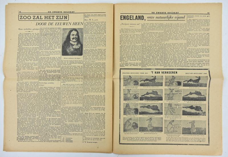 Dutch SS Magazine 'De Zwarte Soldaat' 1942