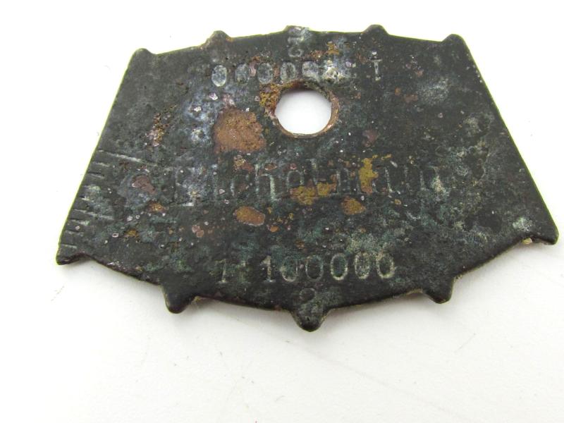 German WWII Officer's Map Case Ruler