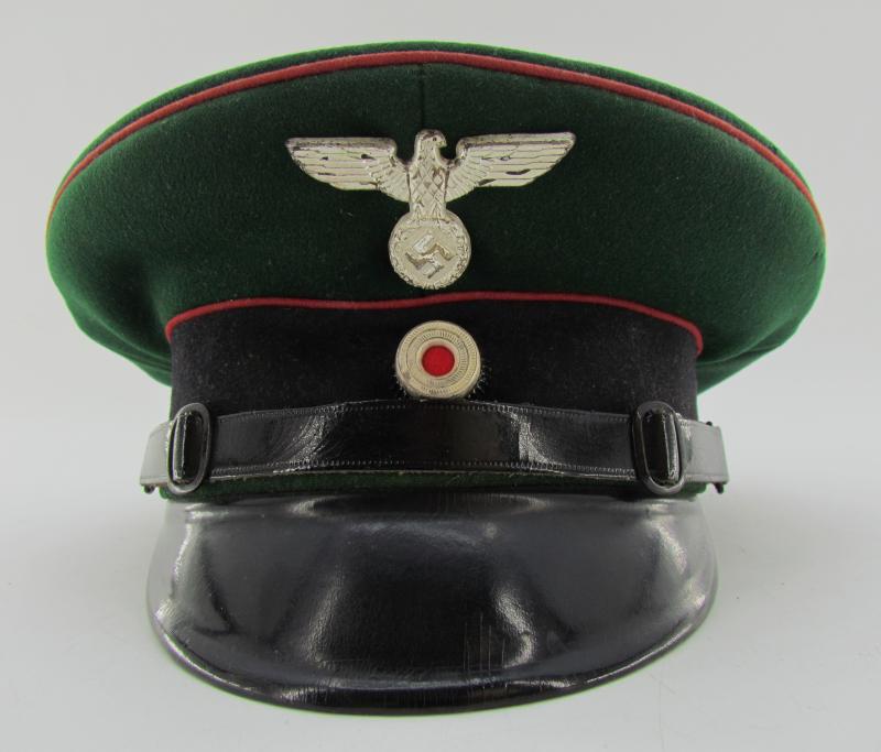 Third Reich Prison Officials Visor Cap