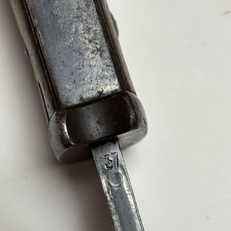 K98 Bayonet Matching "Jos Corts s" with brown frog