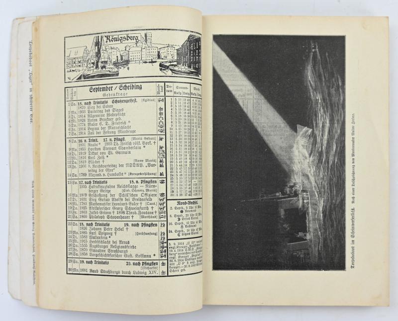 German Third Reich 'Kohler's Flotten-Kalender' 1940