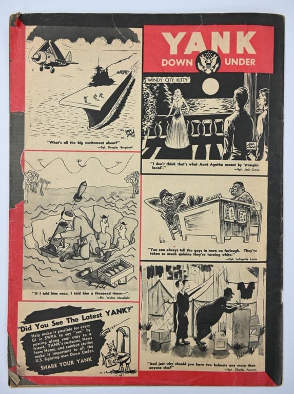 US WW2 Yank Magazine June 30th,1944