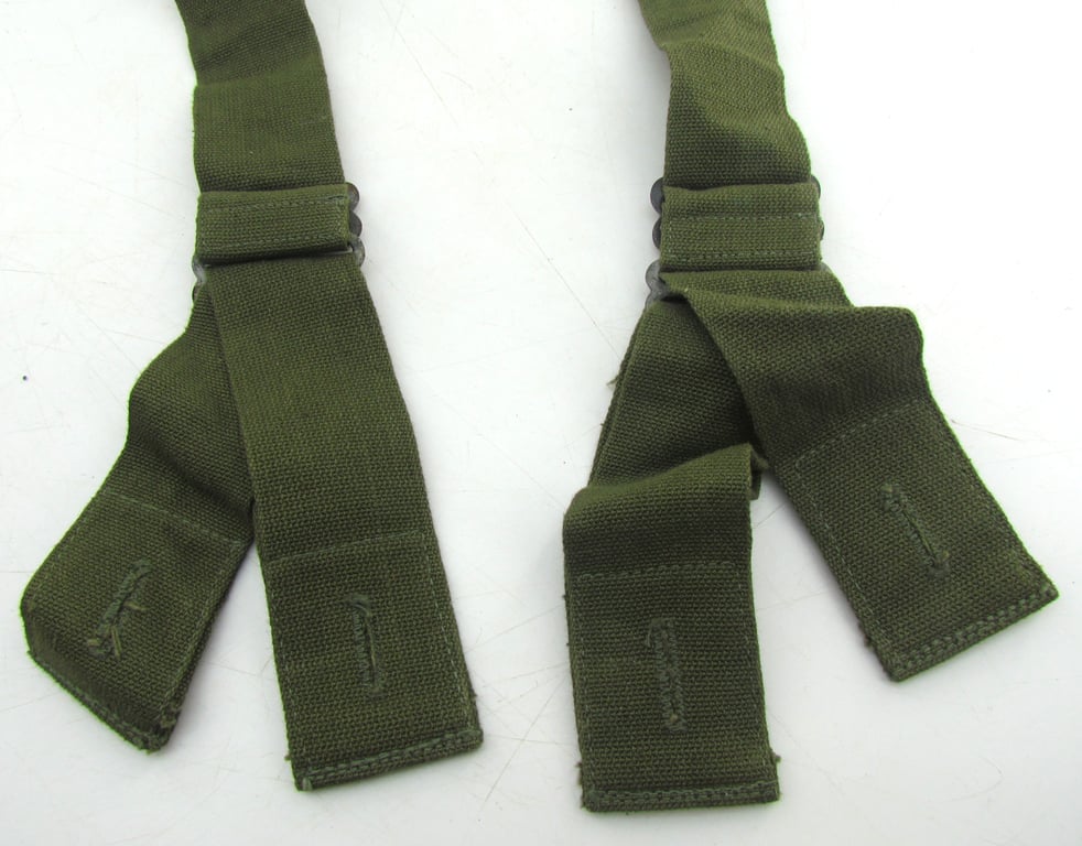 US WWII M43 Trousers Suspenders