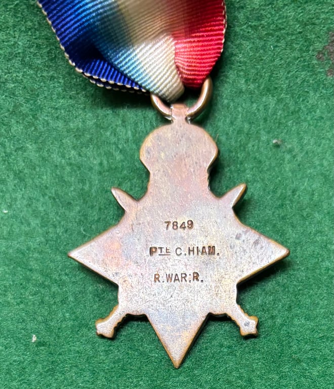 Royal Warwickshire Casualty Group KiA 1917