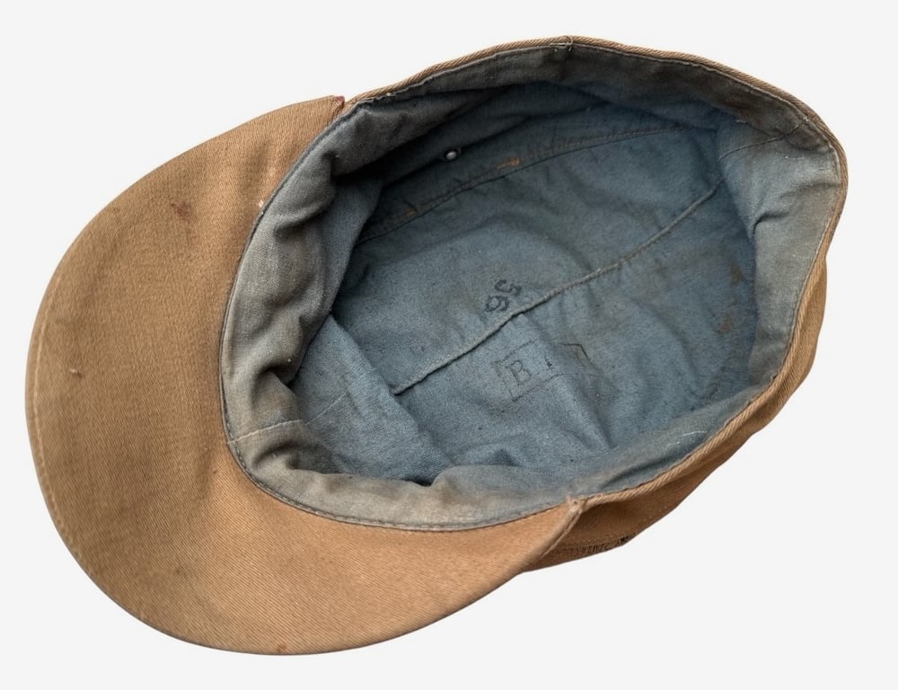 Kriegsmarine Tropical Field Cap (Tropenfeldmütze) – 'BAW' Marked